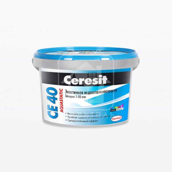 затирка для швов CE40 Ceresit белая, 2 кг