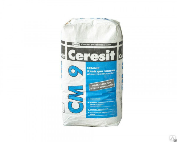 Клей для плитки Ceresit CM 9 25 кг