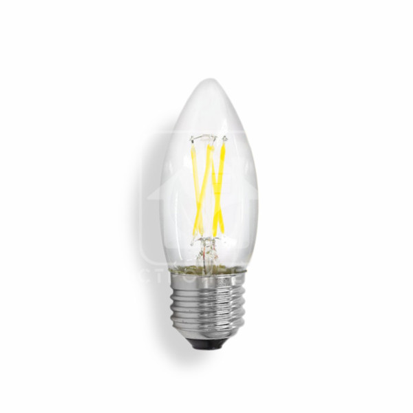 Светодиодная лампа Sweko 17 серия 17LED-C35-4W-230-4000K-E27-CL